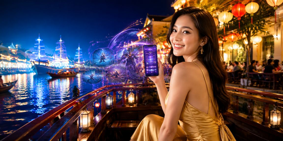 Cảnh người dùng Hội An theo dõi esports và thông tin cá cược trên nh897